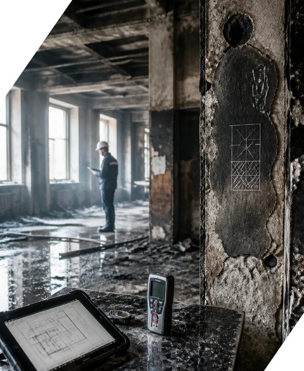 Обследование зданий после пожара в Екатеринбурге от 15374 р. | ЭкспертизаРоссия