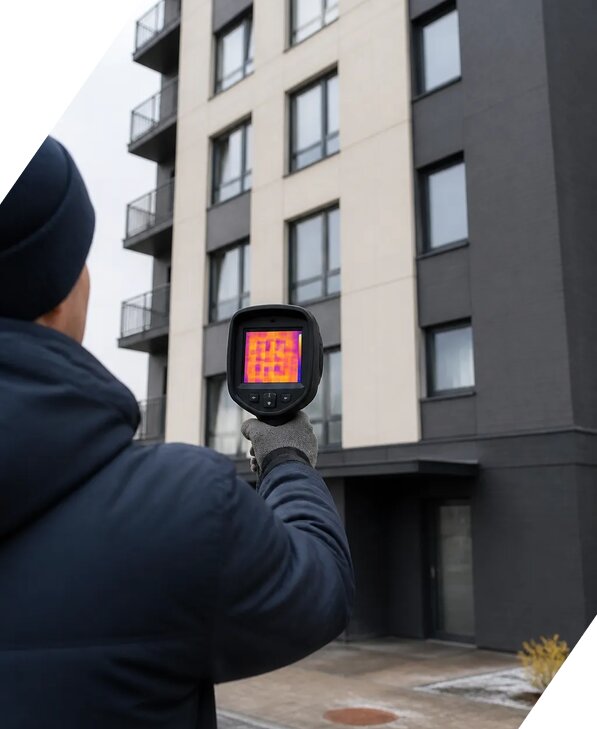 Тепловизионное обследование зданий в Екатеринбурге от 5125 р. | ЭкспертизаРоссия